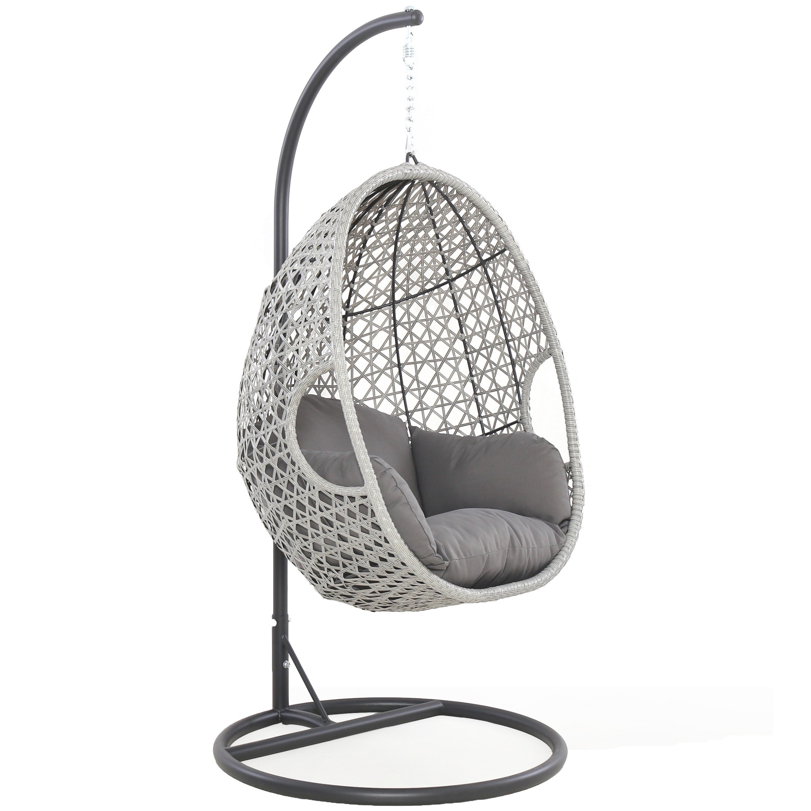 Ascot Rattan Outdoor Hanging Egg Chair