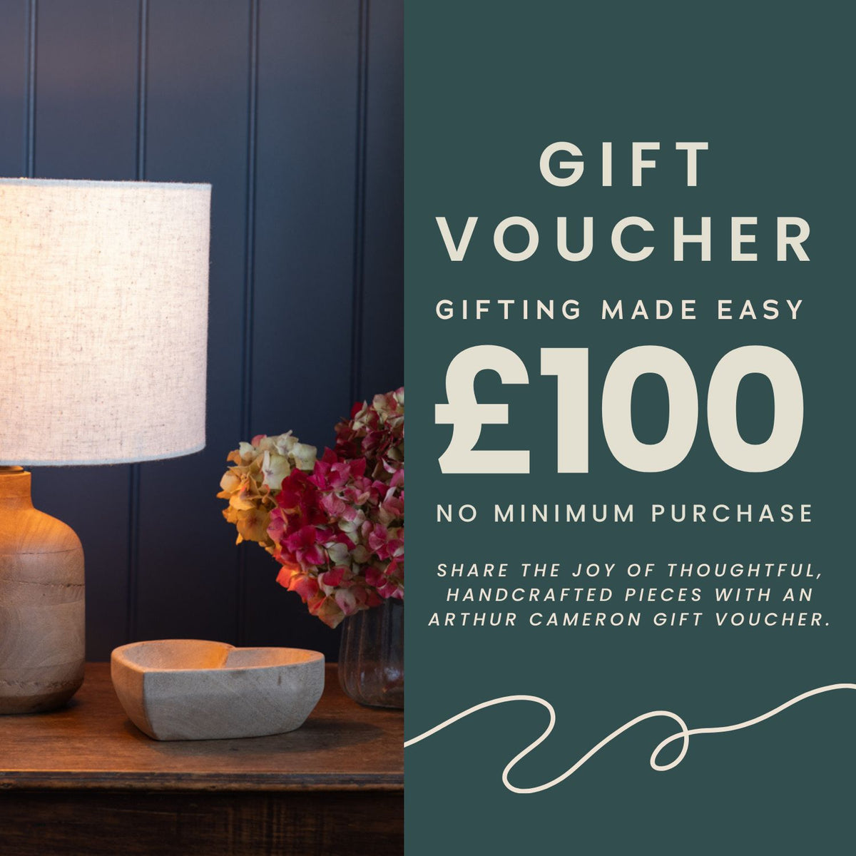 Arthur Cameron £100 Gift Card