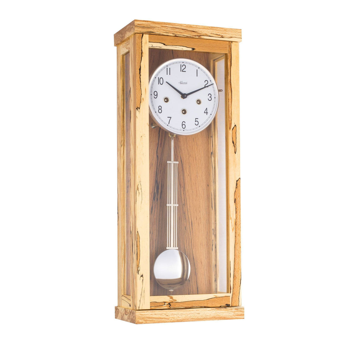 Hermle Lancaster 70989-T30341 Mechanical Regulator Wall Clock - Spruce ...