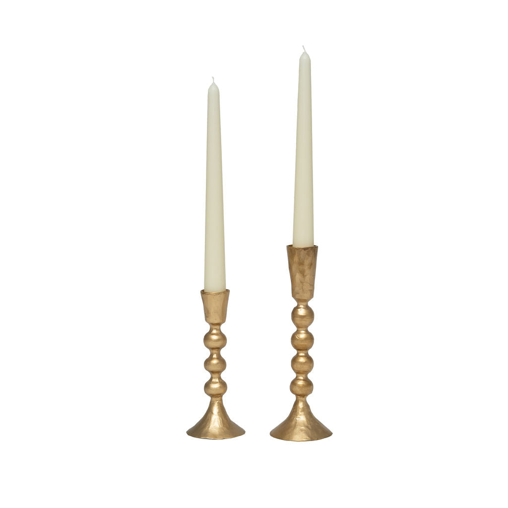 Sona Gold Coloured Candlestick Holder