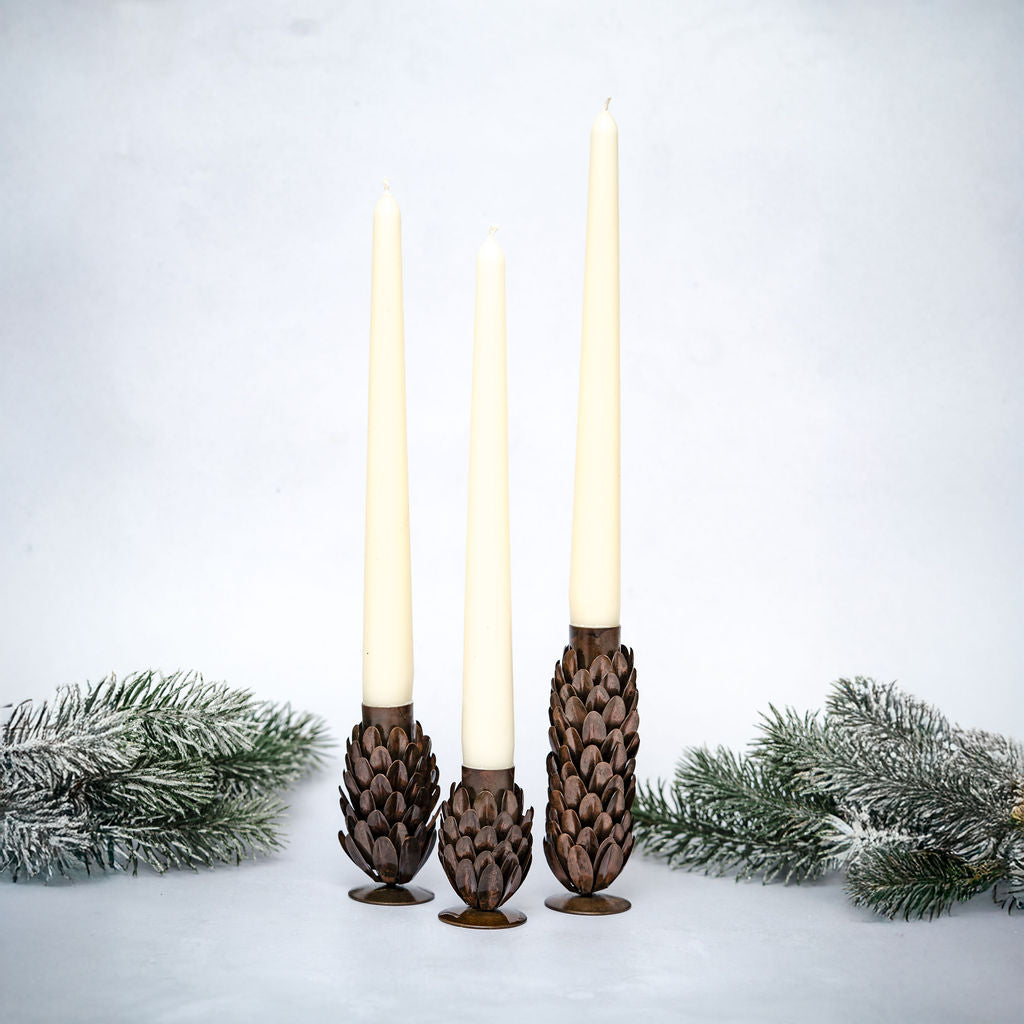 Strobilus Candlestick Holder