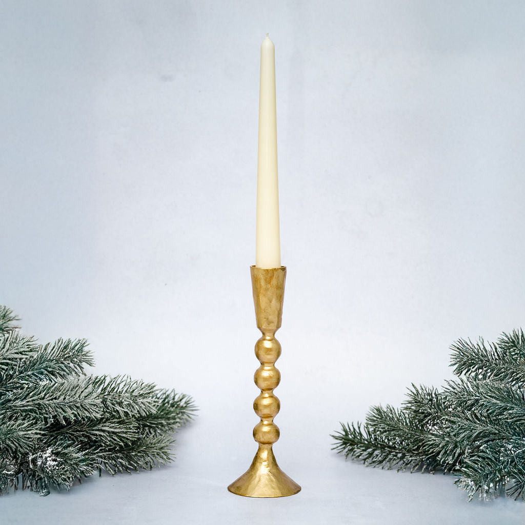 Sona Gold Coloured Candlestick Holder
