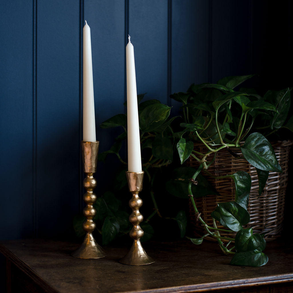 Sona Gold Coloured Candlestick Holder