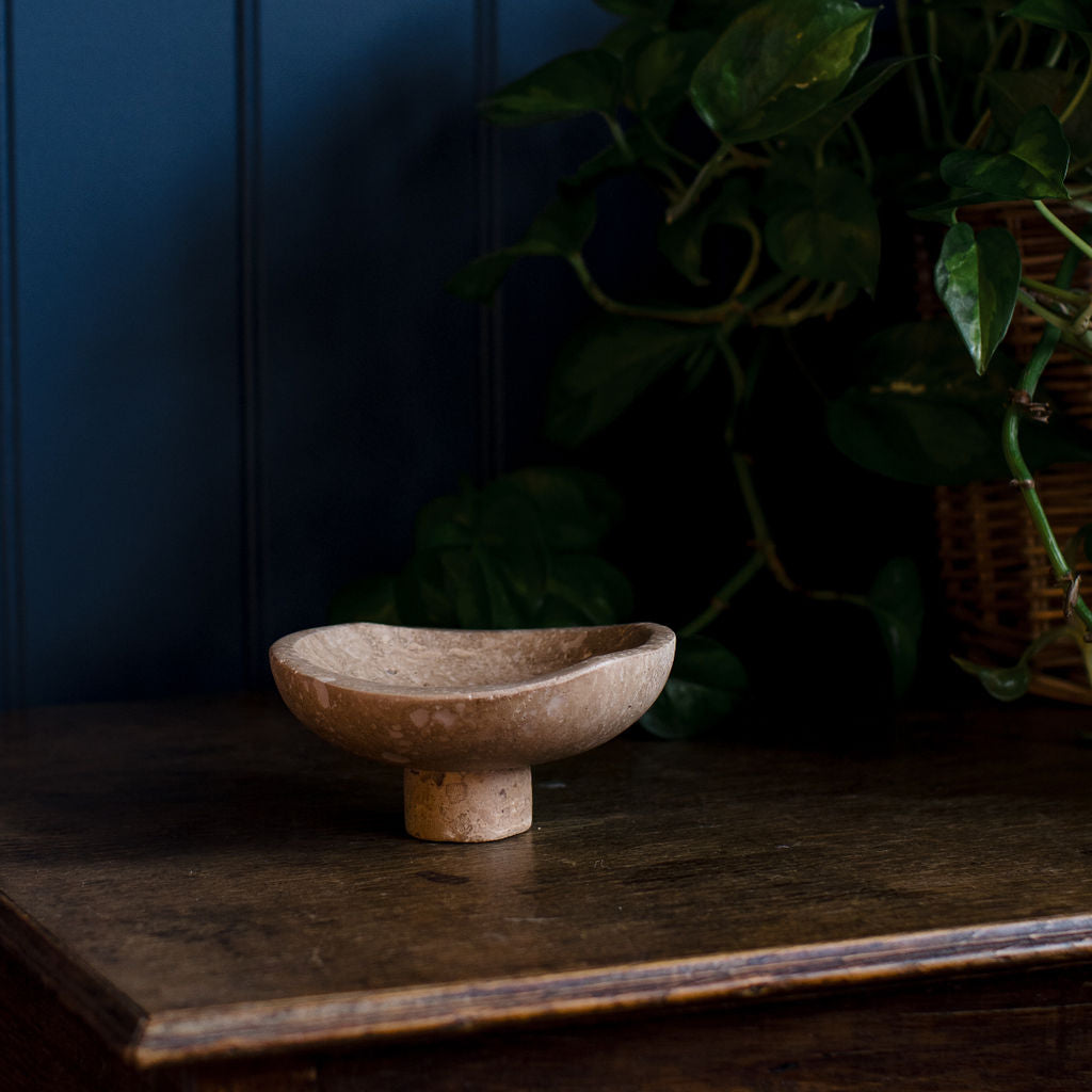 Delabole Travertine Bowl