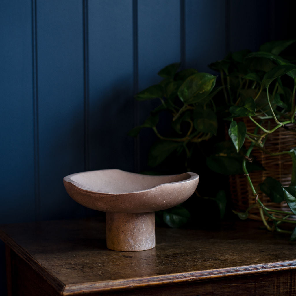 Delabole Travertine Bowl