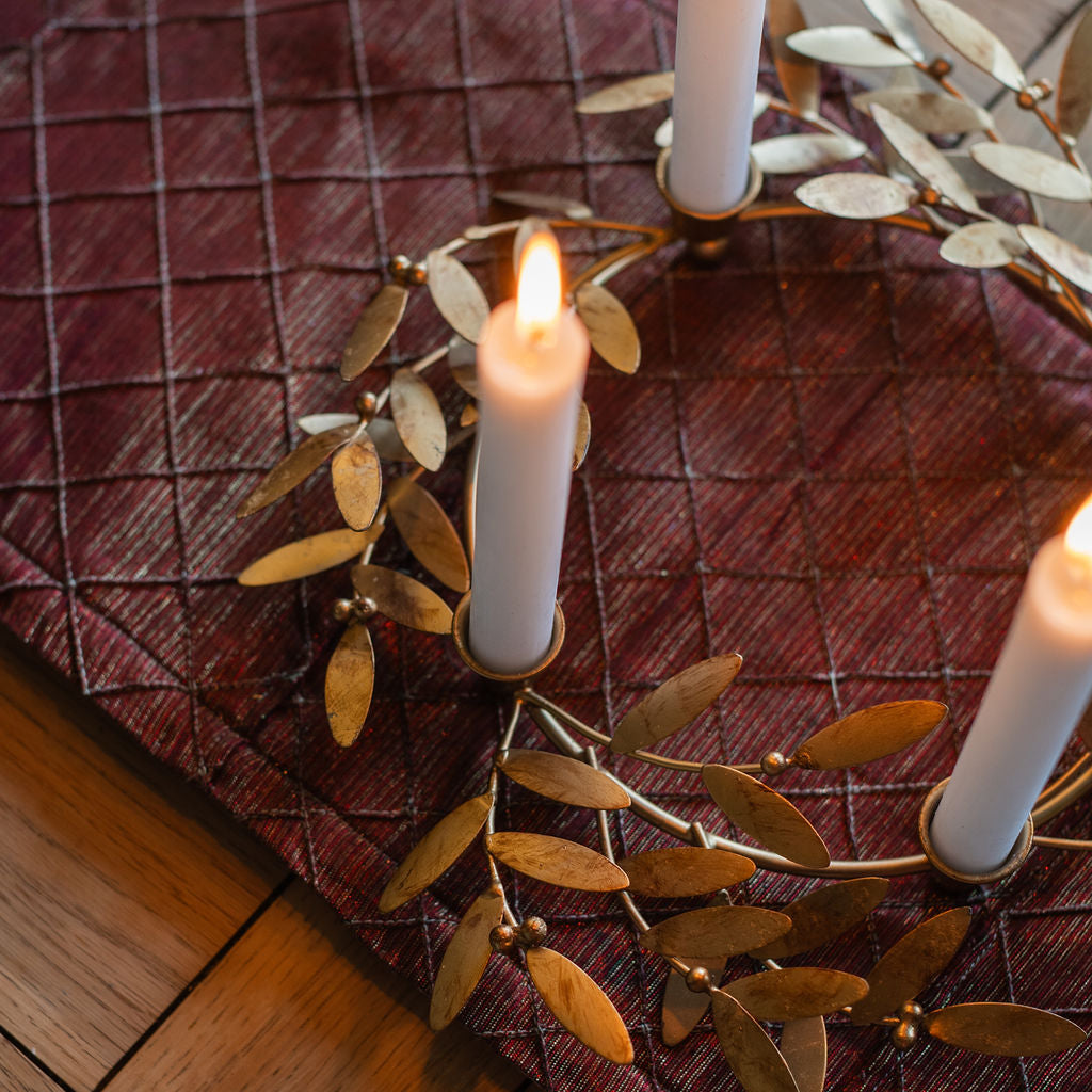 Dolcoath Tapered Candle Holder Table Centrepiece