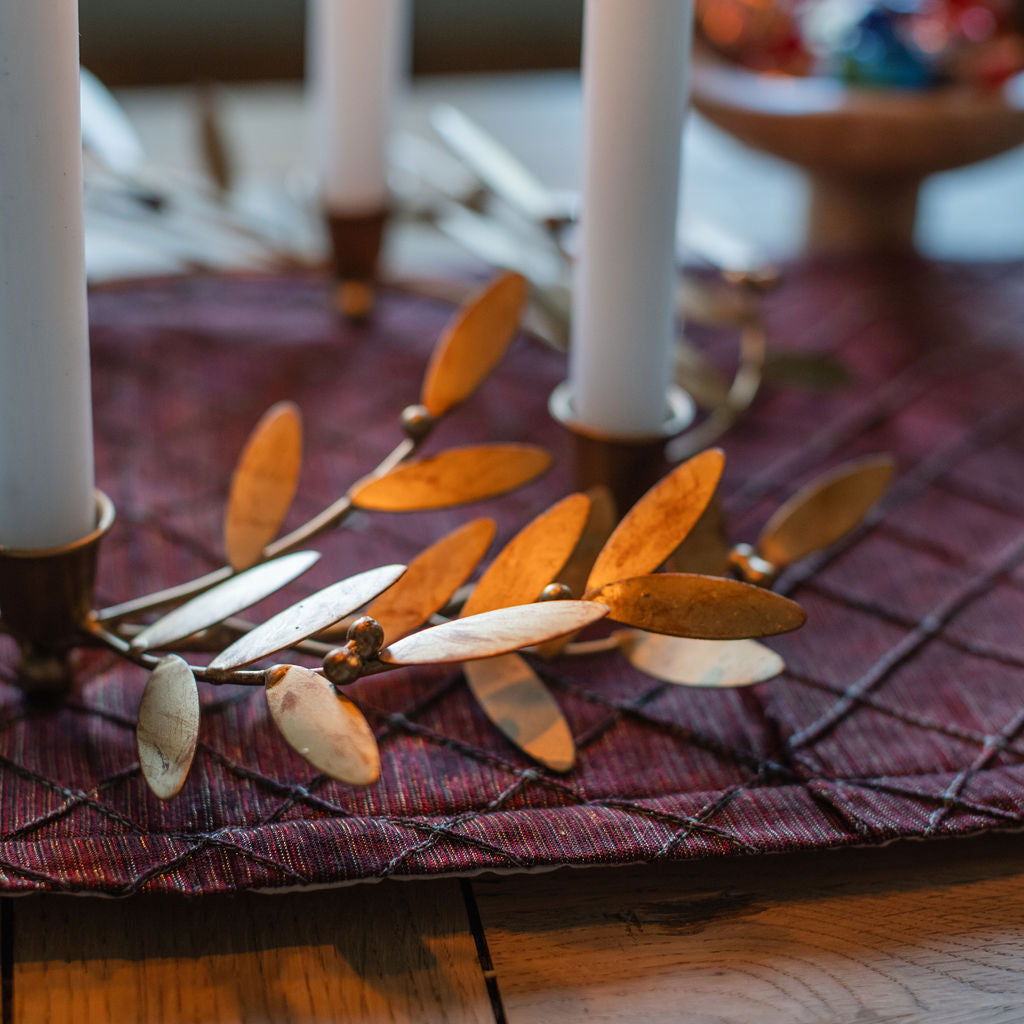 Dolcoath Tapered Candle Holder Table Centrepiece