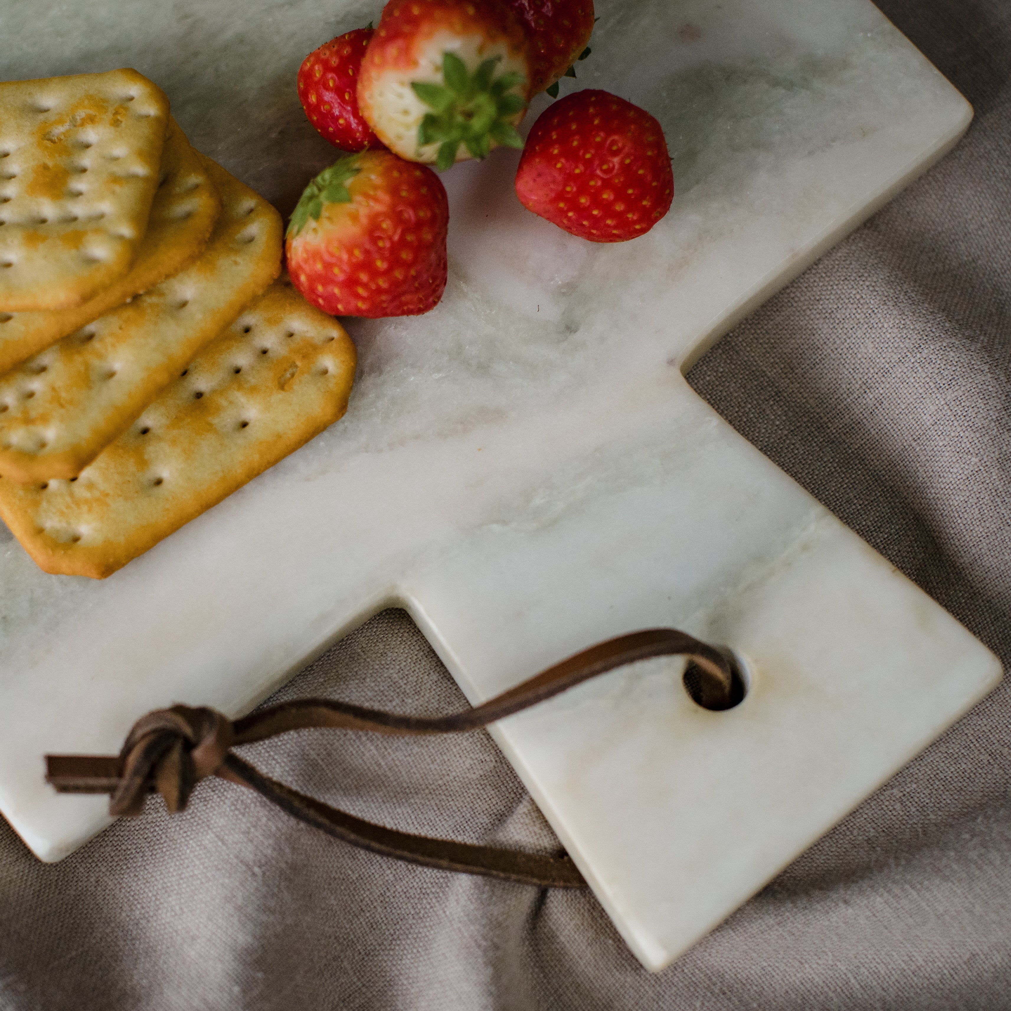 Green Marble Rectangular Chopping Board