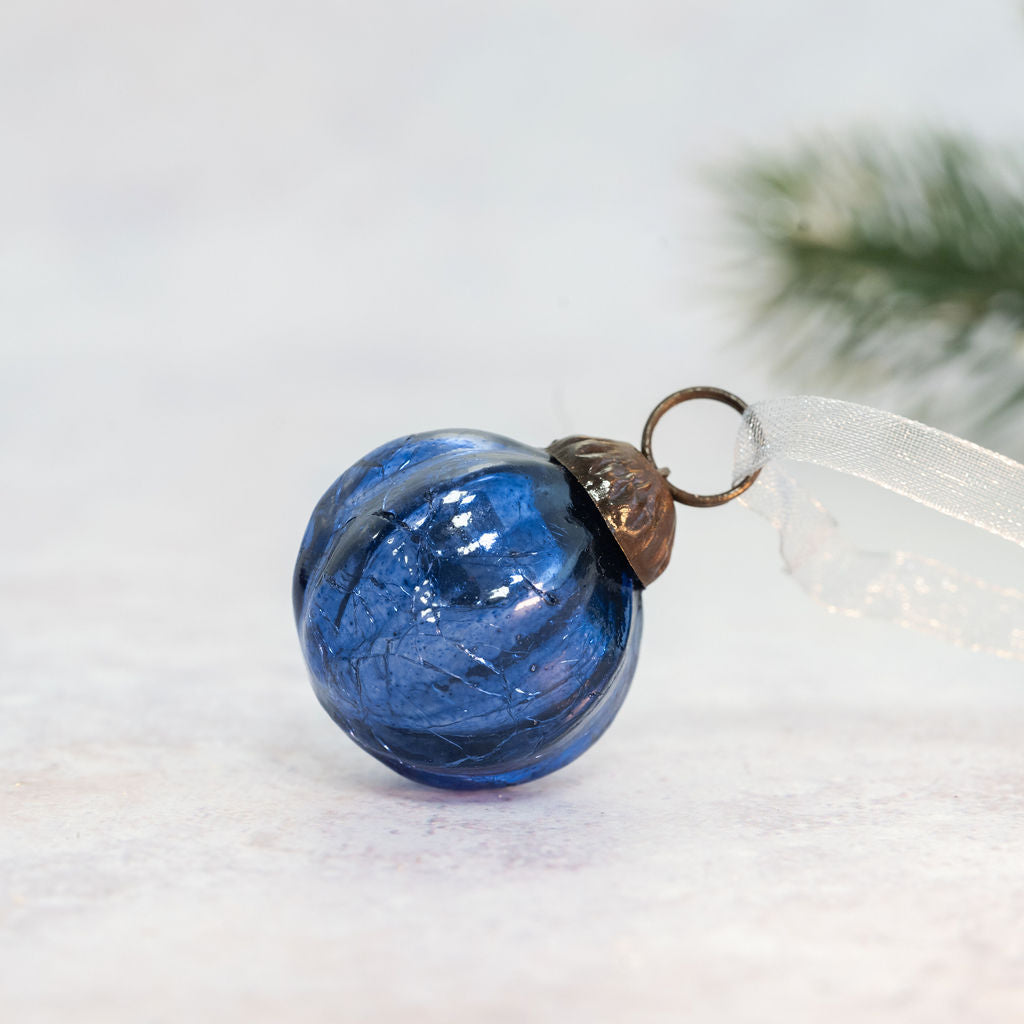 Set of 6 Small 1" Old Navy Crackle Rib Balls