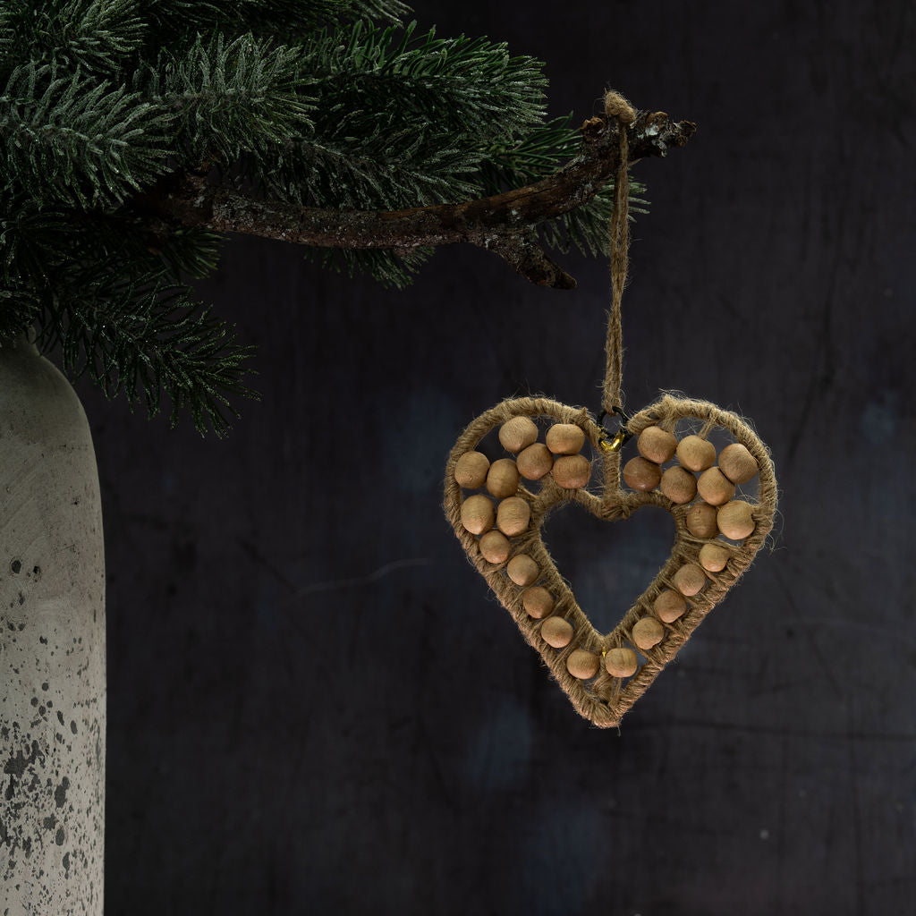 Molle Scandi Heart Decoration