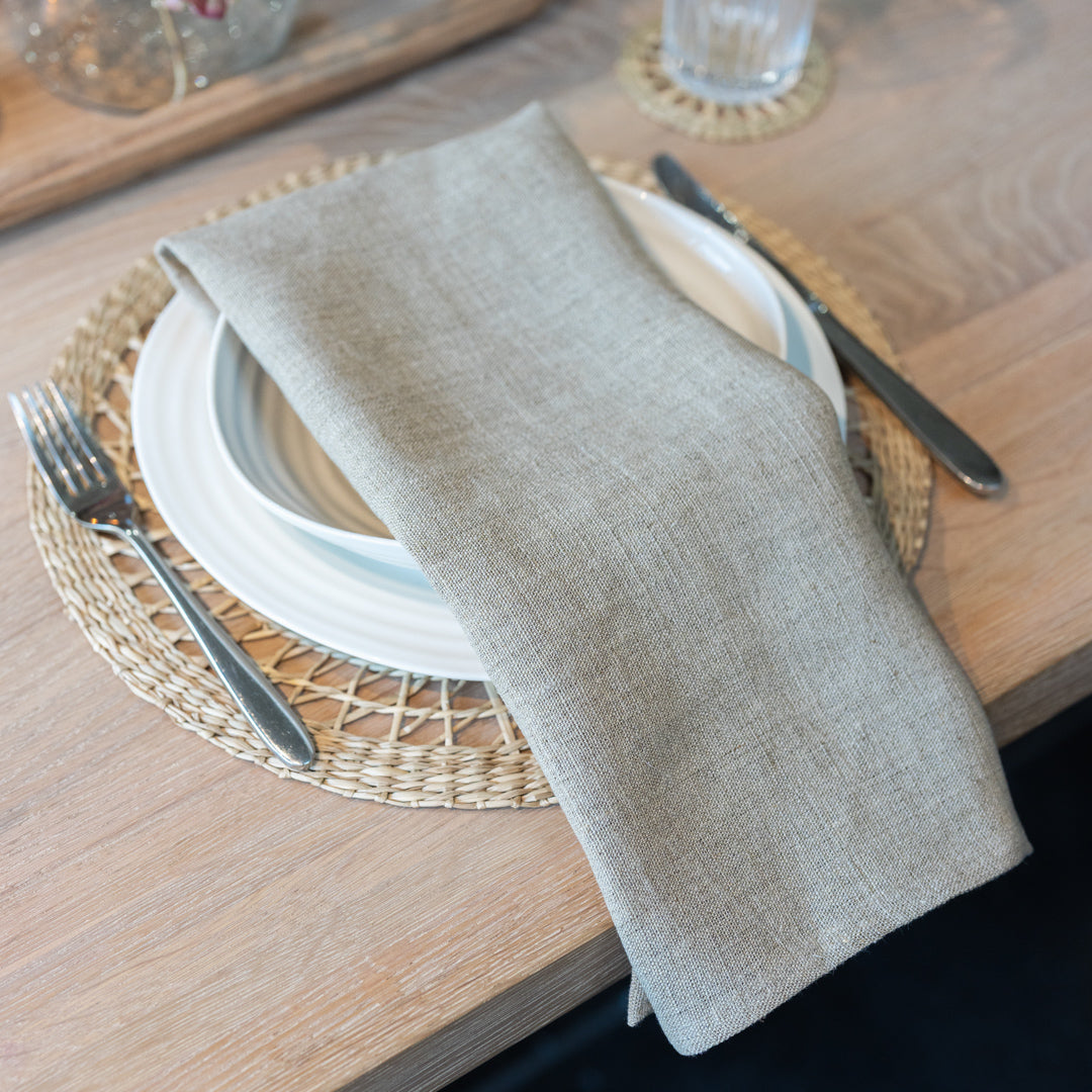 Westley Plain Linen Napkins - Set of 2 – Arthur Cameron