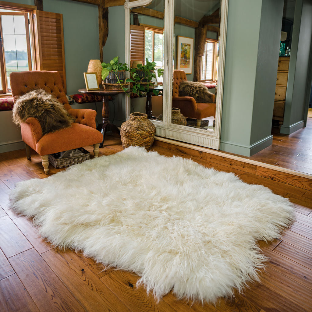 Rare Breed Sheepskin Rugs | Natural Lambskins