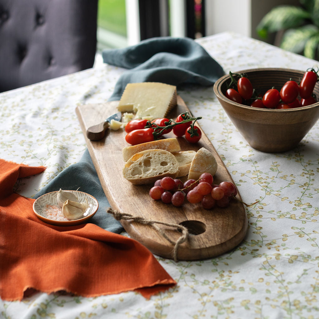 Gordes - Round edged, Oiled, Wooden Serving Board