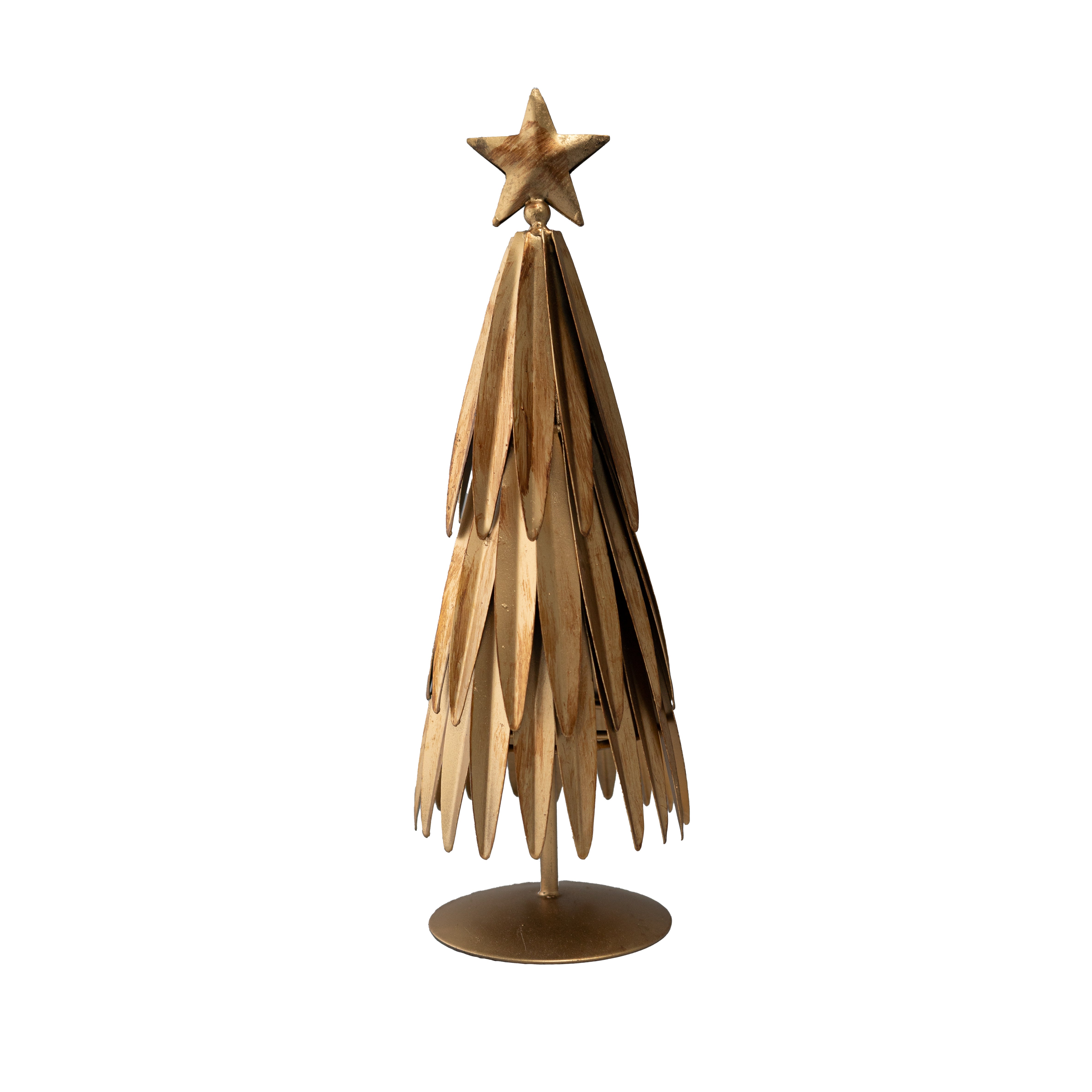 Killifreth Free Standing Tapered Tin Decorative Christmas Tree