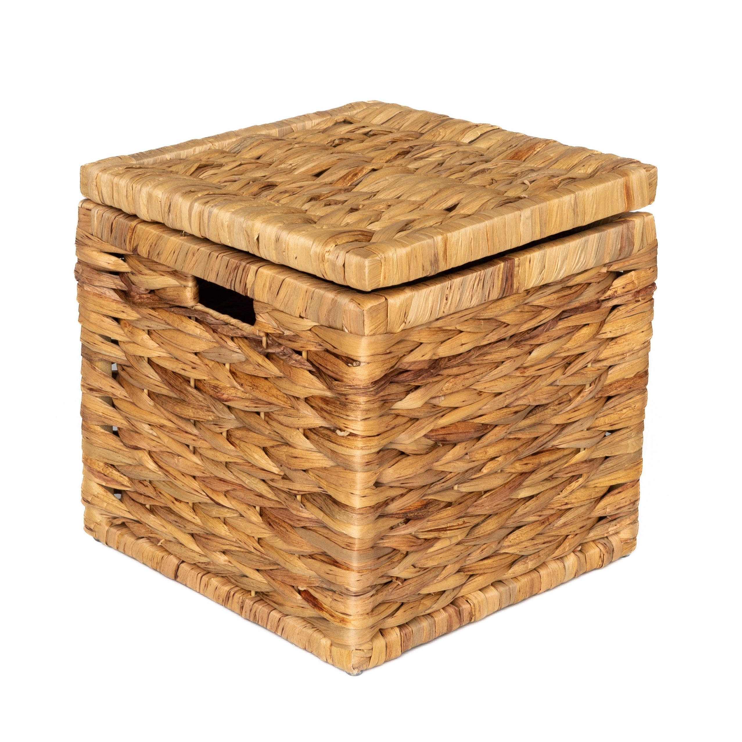 Deluxe Natural Siena Water Hyacinth Storage Box Arthur Cameron