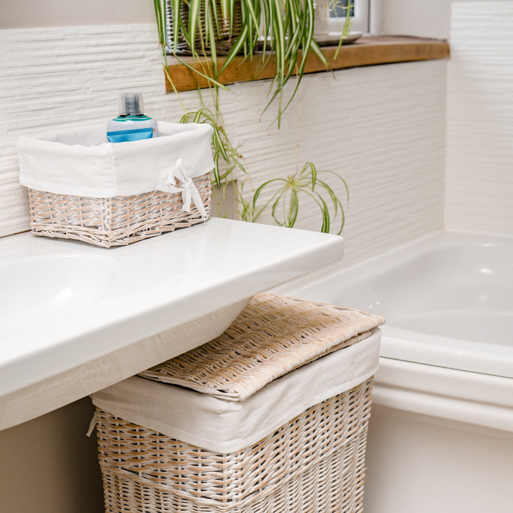Whitewash Small Wicker Tray Arthur Cameron Whitewash small wicker tray arthur cameron
