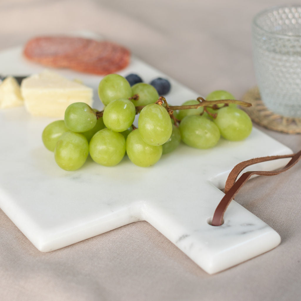 White Marble Rectangular Chopping Board