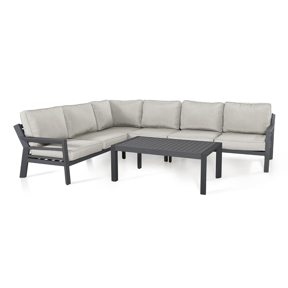 New York Corner Sofa Set /Dove Grey