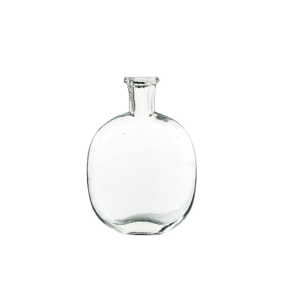 Kara, Single Stem Clear Glass Vase