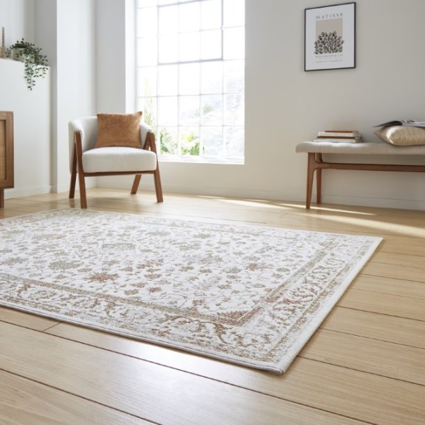 Textured Traditional Creation Neutral Rug – Arthur Cameron