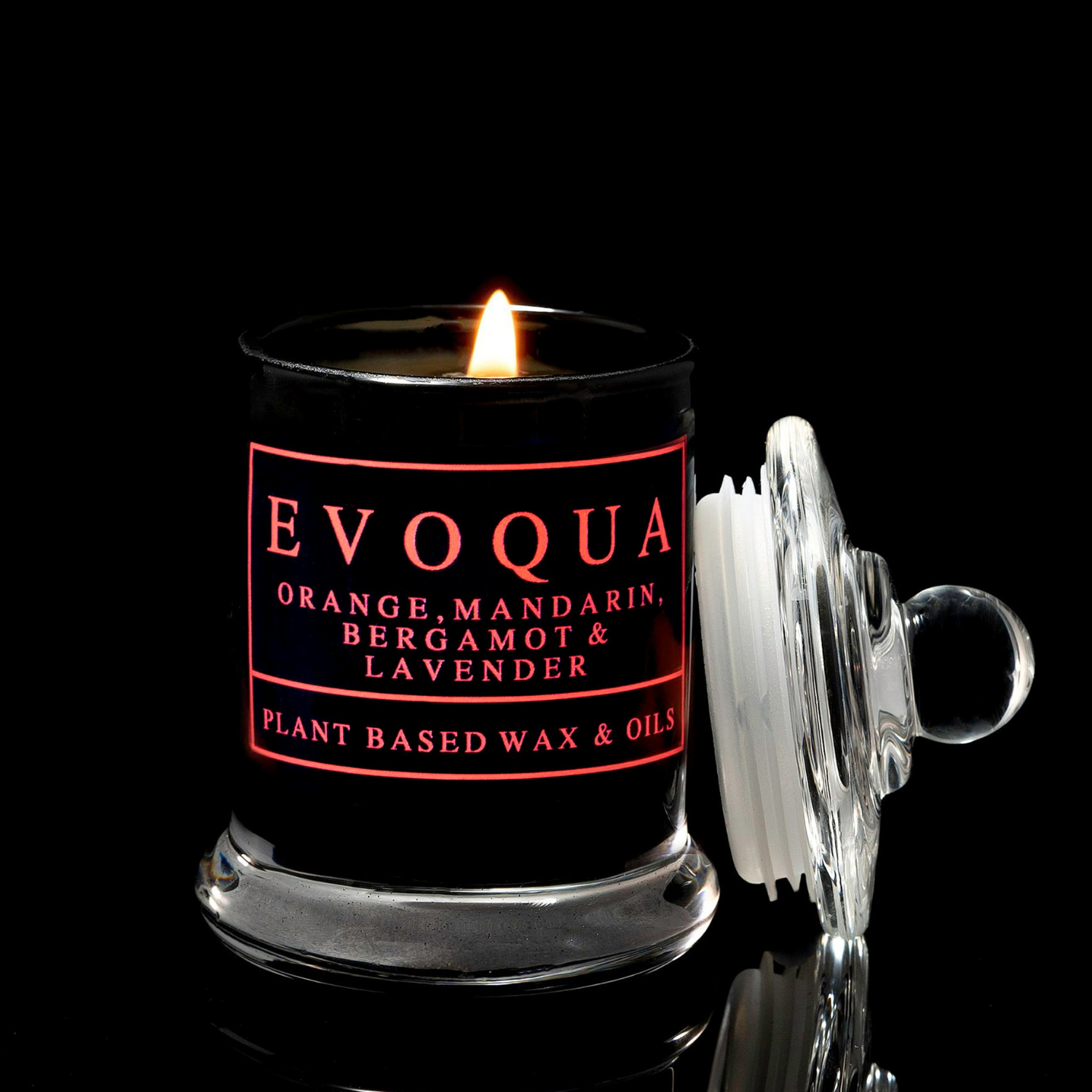 Evoqua 3 Piece Scented Candle Gift Set - Lavender, Clary Sage, Chamomile, Bergamot / Orange, Mandarin, Bergamot, Lavender / Eucalyptus, Lemon, Mint