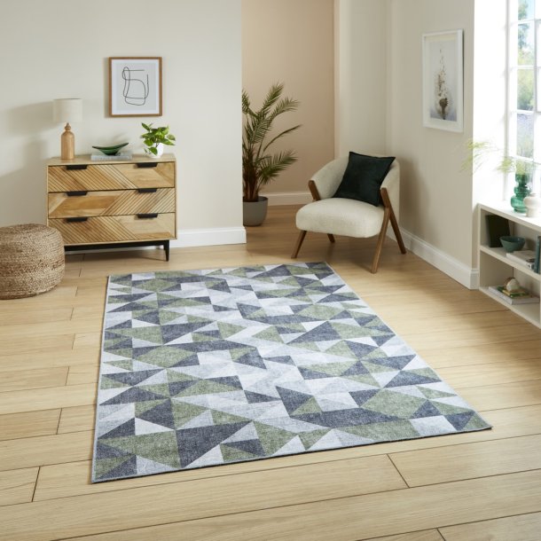 Coral H1057 Modern Washable Rug - 4 Colours