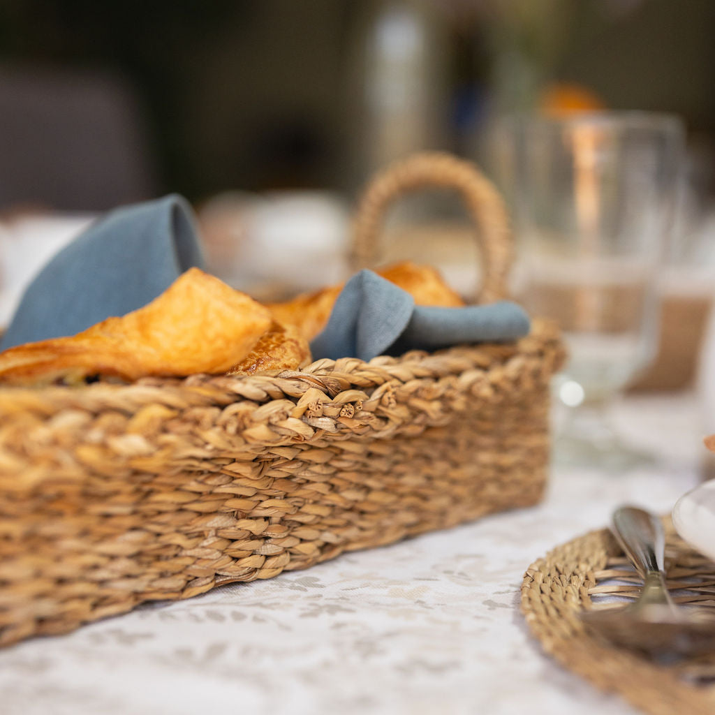 Bhadra Seagrass Rectangular Tray with Handles