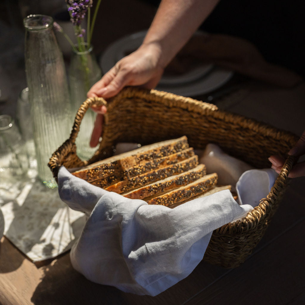 Meghna Seagrass Rectangular Storage Basket