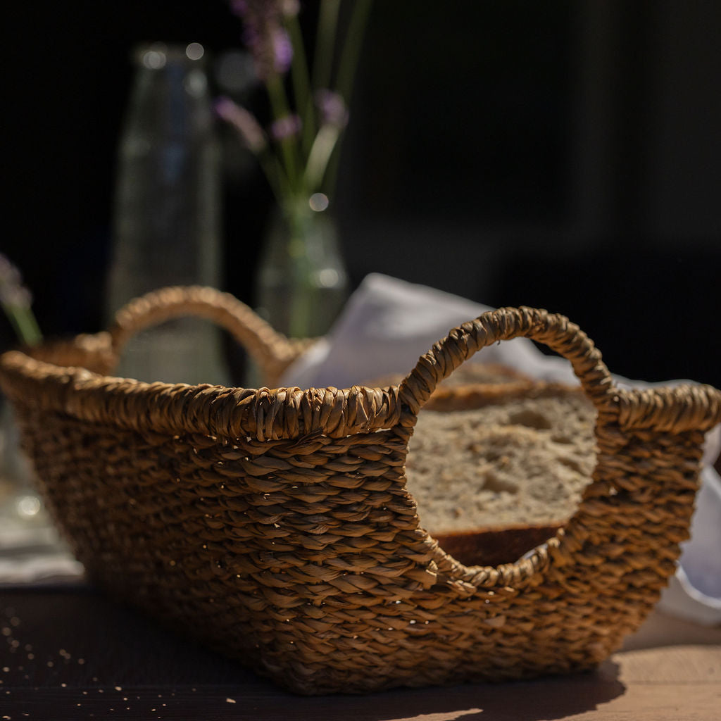 Meghna Seagrass Rectangular Storage Basket