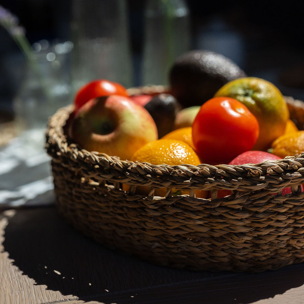 Halda Oval Seagrass Storage Tray