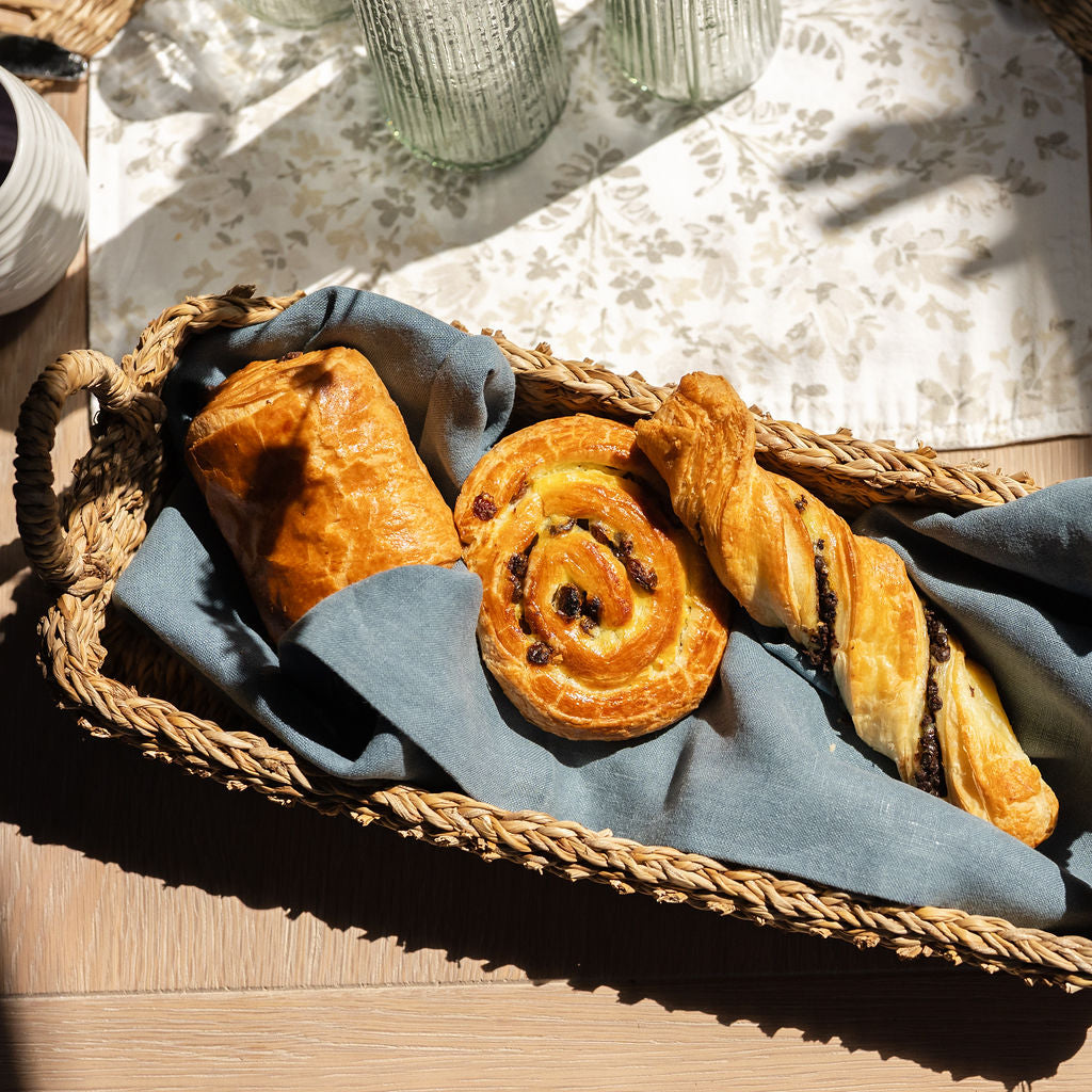 Bhadra Seagrass Rectangular Tray with Handles