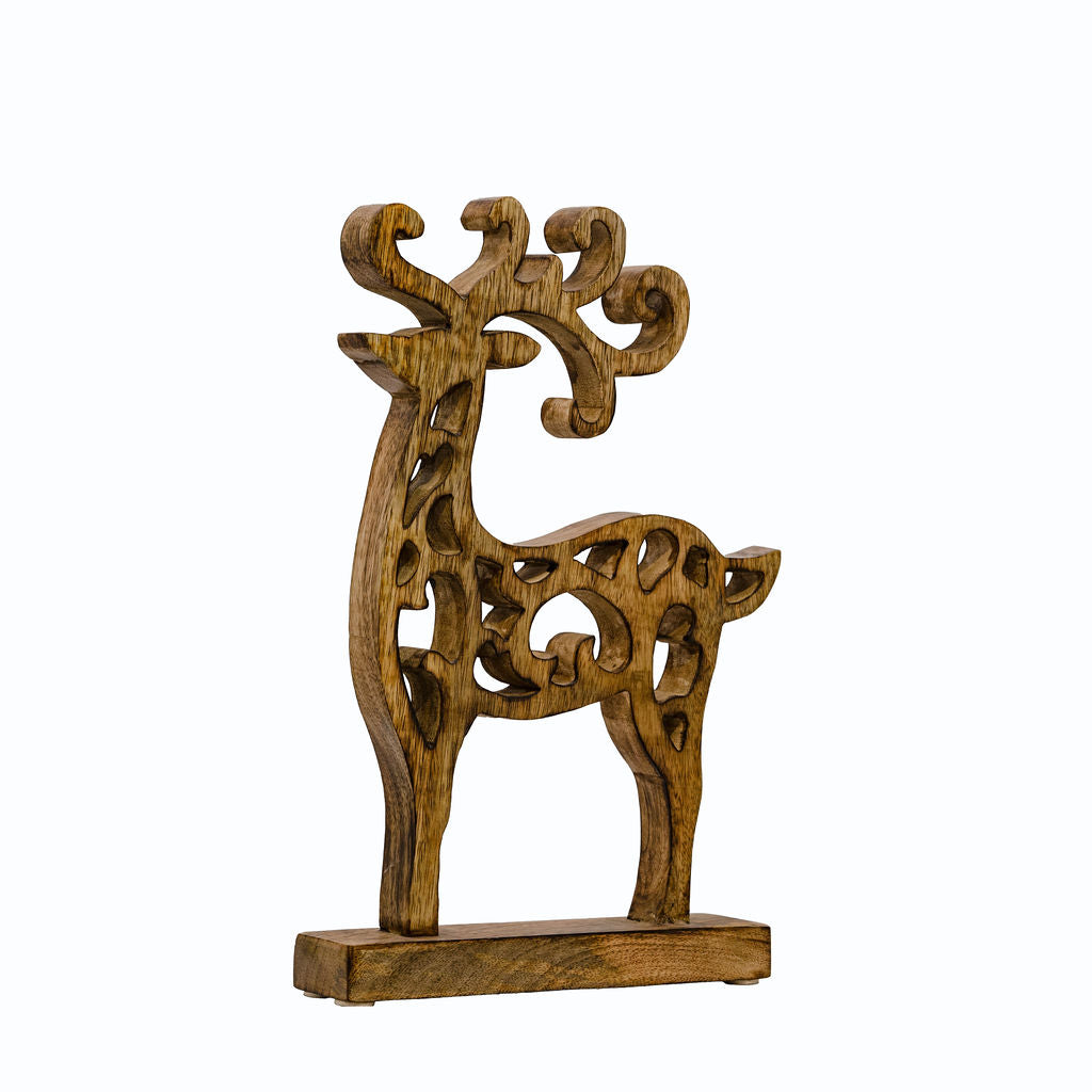 Svalbard Free Standing Cut out detailed Reindeer