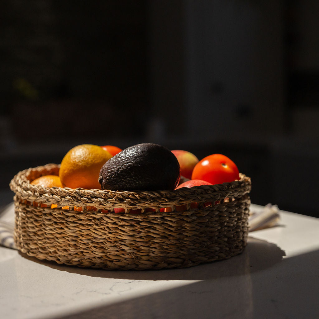 Halda Oval Seagrass Storage Tray