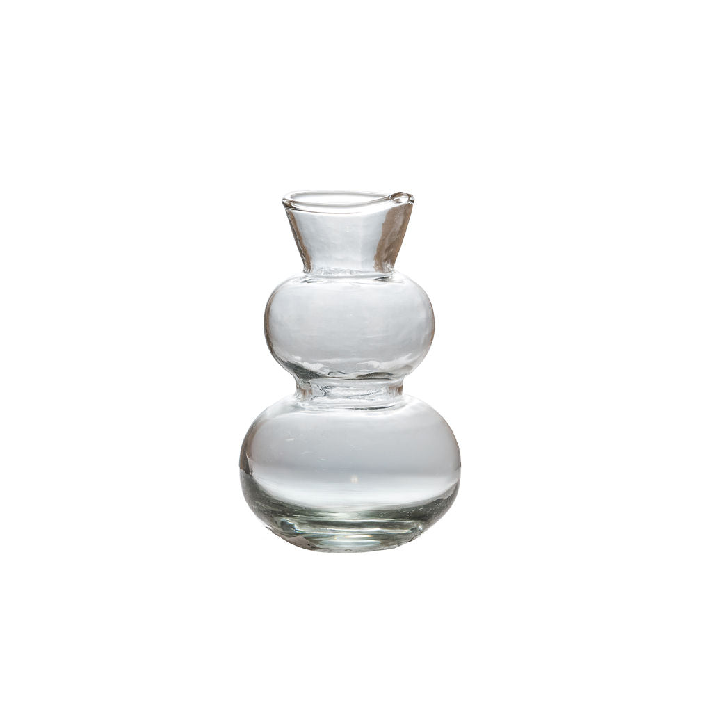 Sophie Hammered glass Bud Vase