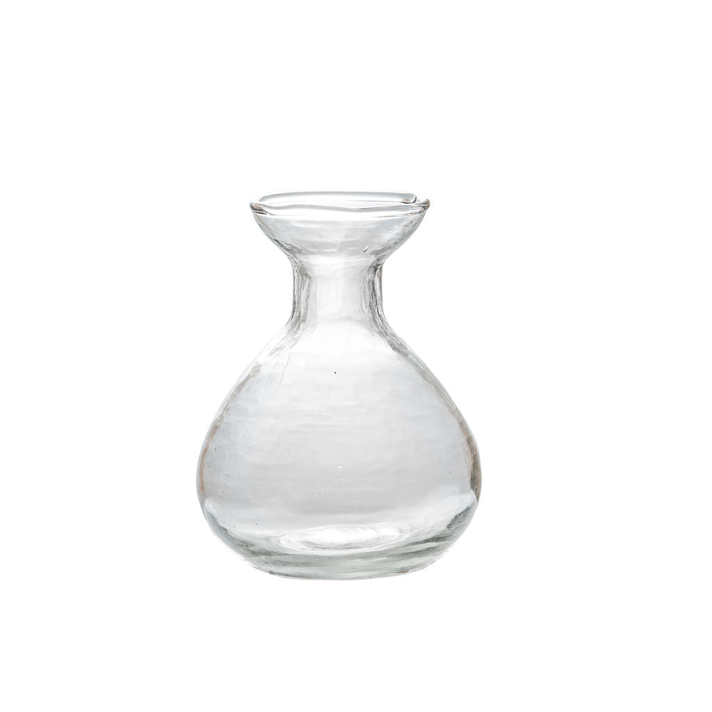 Auriela Hammered Glass Bud Vase