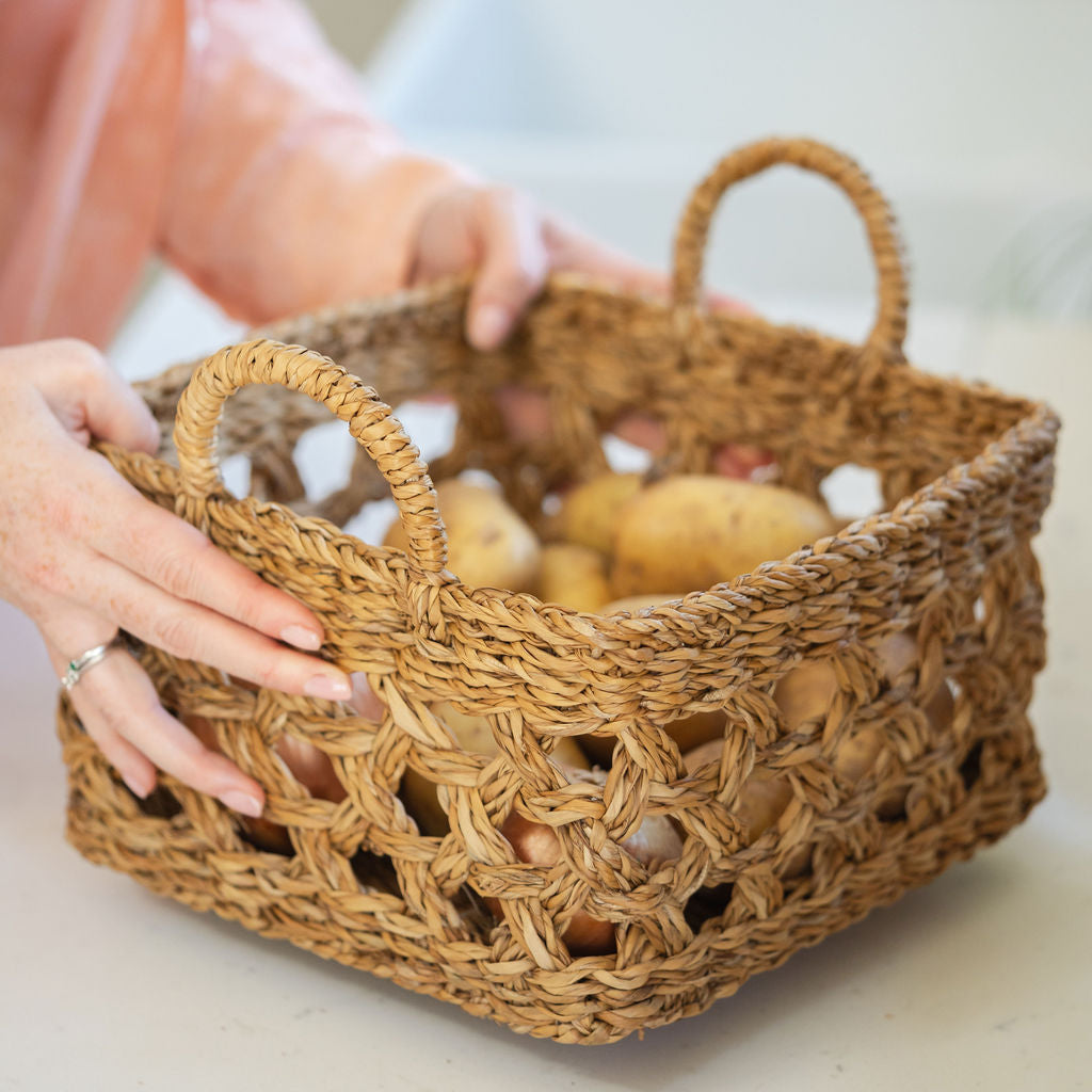 Jamuna Seagrass Storage Basket