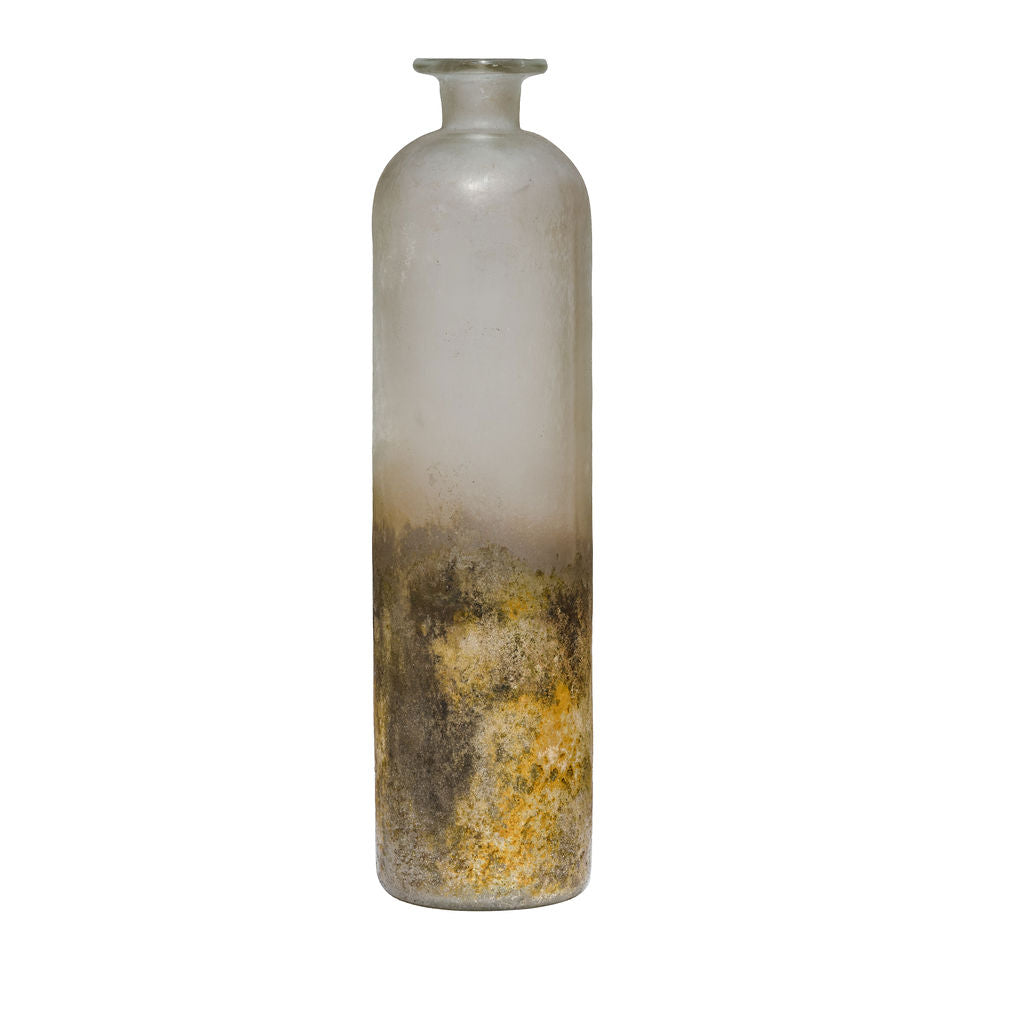 Peta Rustic Glass Vase