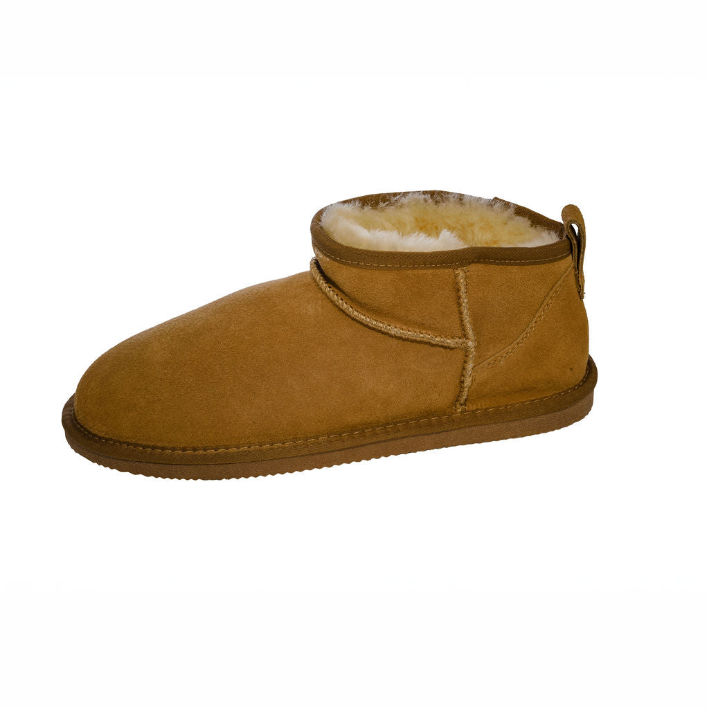 Ladies 'Natasha' Sheepskin Ankle Boots - Chestnut