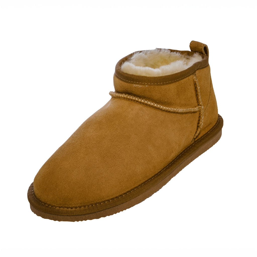 Ladies 'Natasha' Sheepskin Ankle Boots - Chestnut