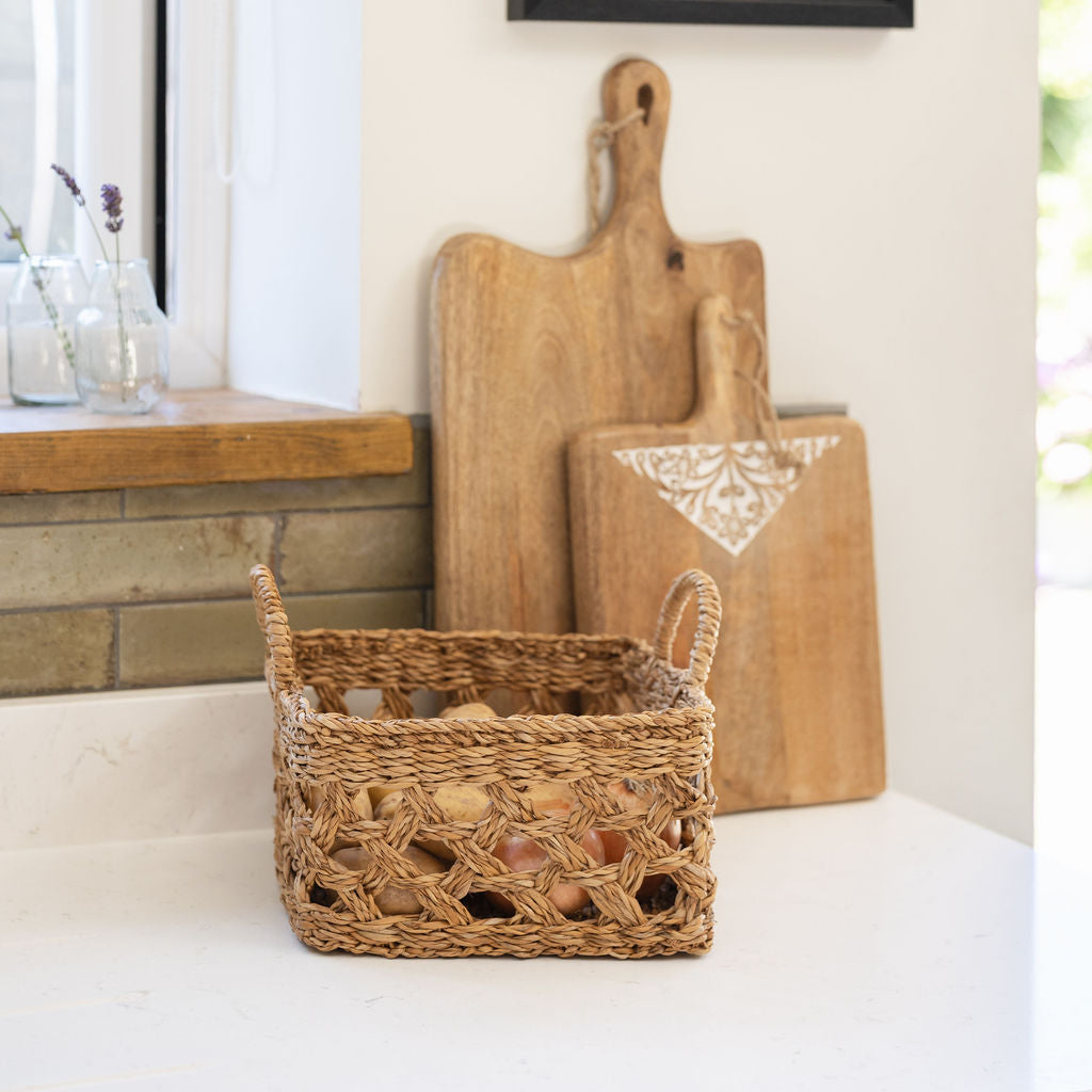 Jamuna Seagrass Storage Basket
