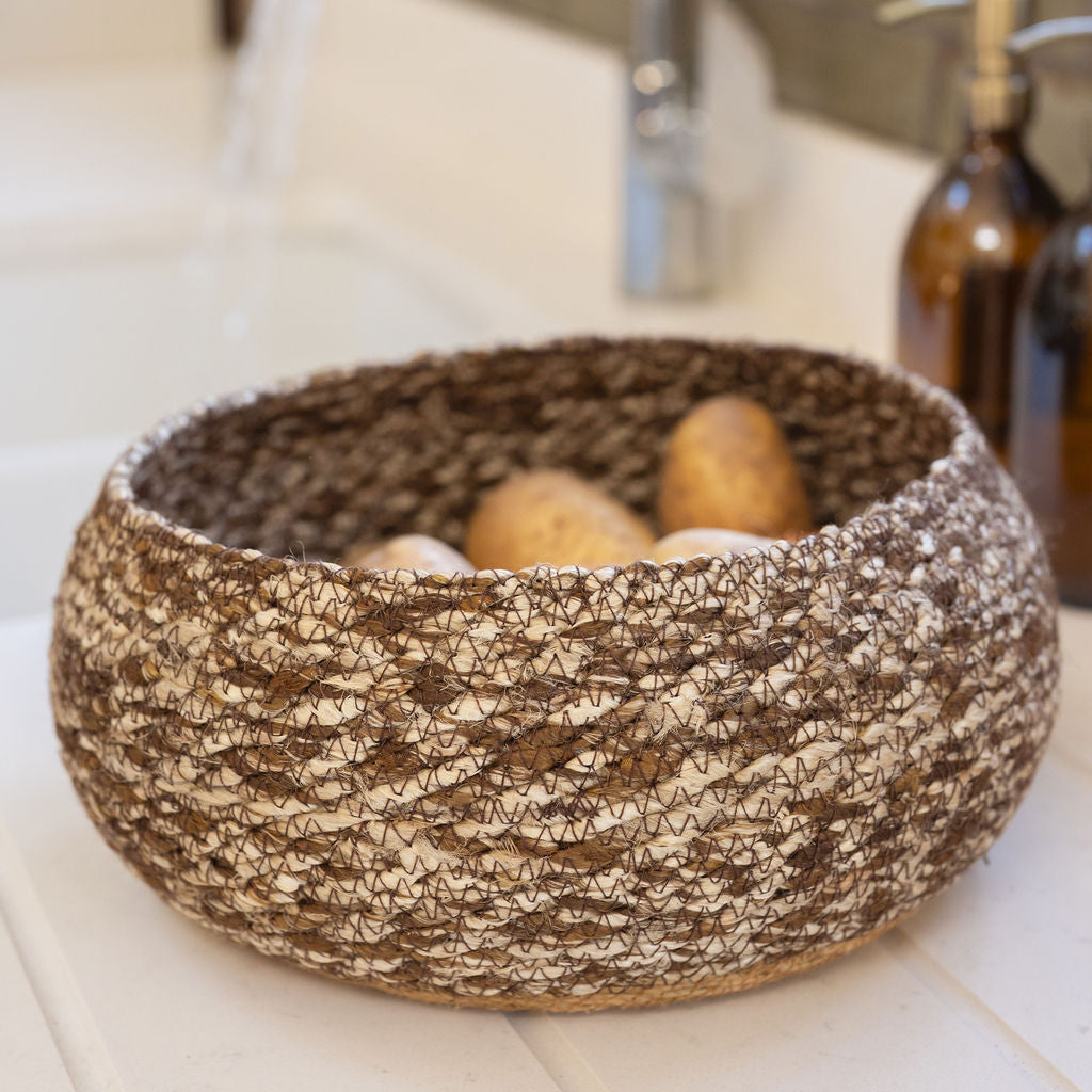 Teesta Round Jute Basket
