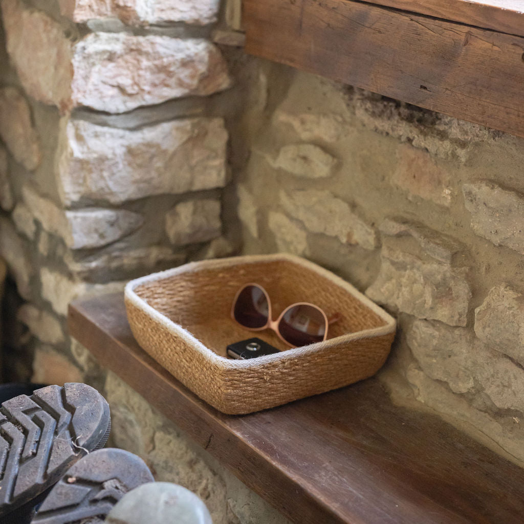 Surma Seagrass Square Basket