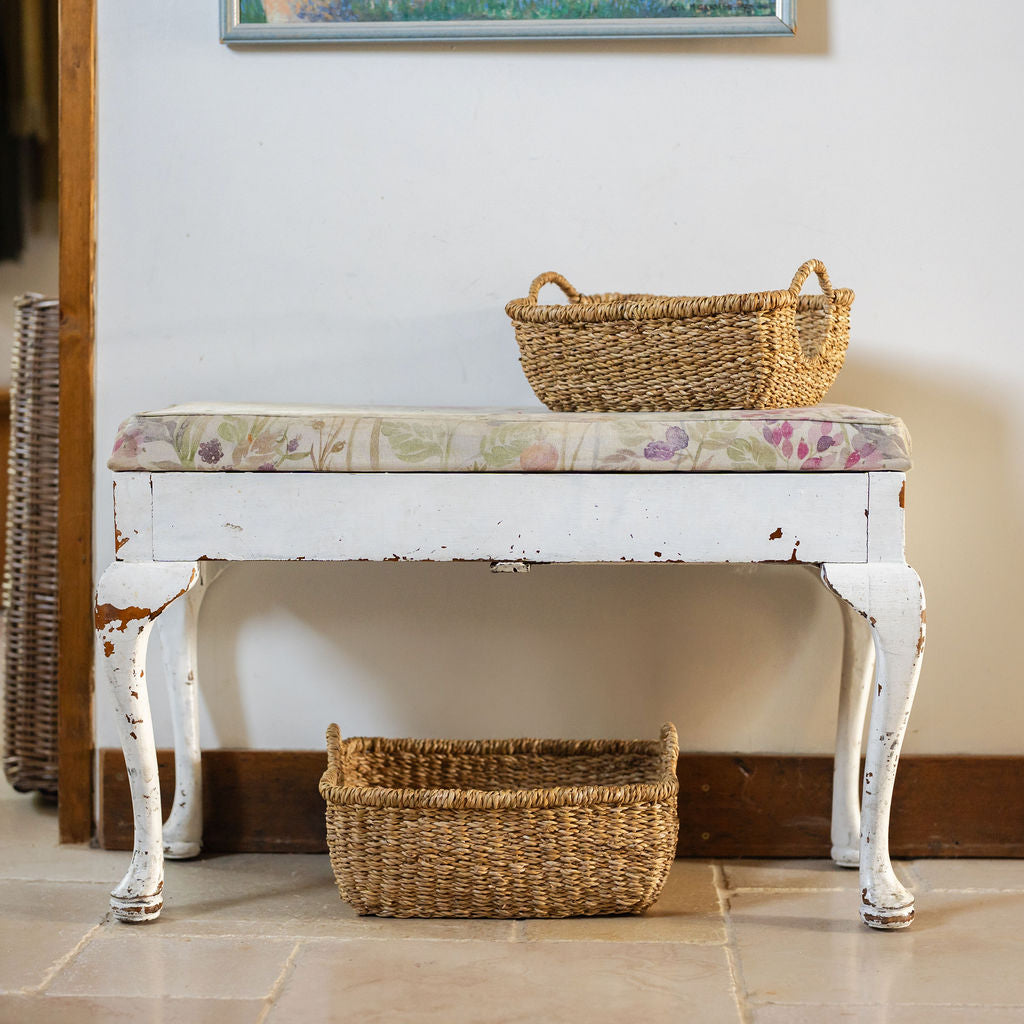 Meghna Seagrass Rectangular Storage Basket