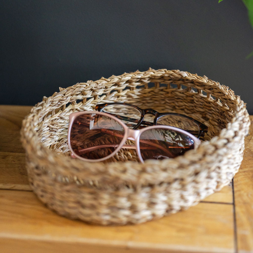 Halda Oval Seagrass Storage Tray