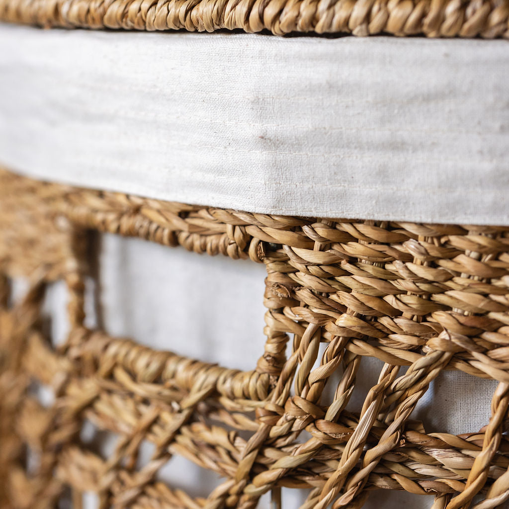 Padma Seagrass Laundry Basket