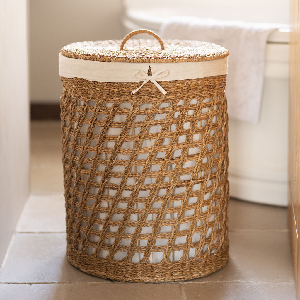 Padma Seagrass Laundry Basket