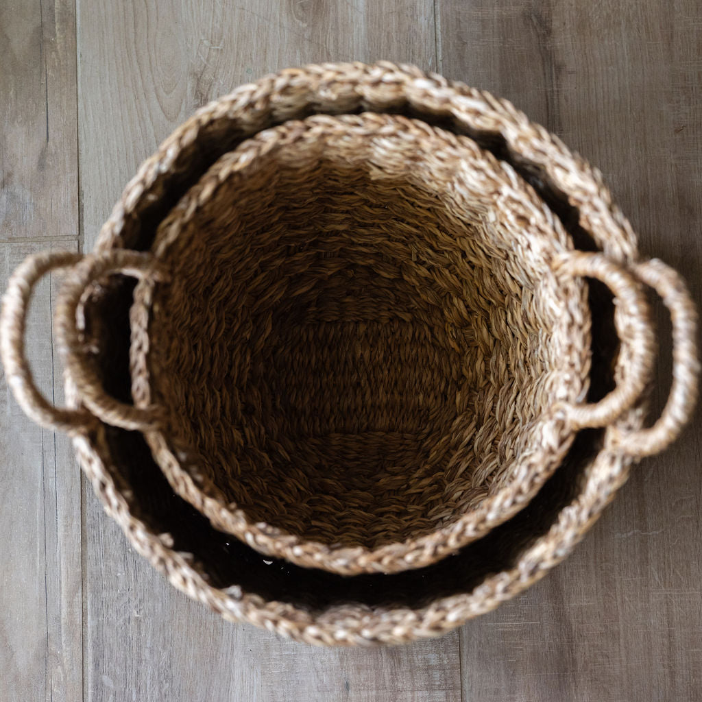 Banar Seagrass Round Basket