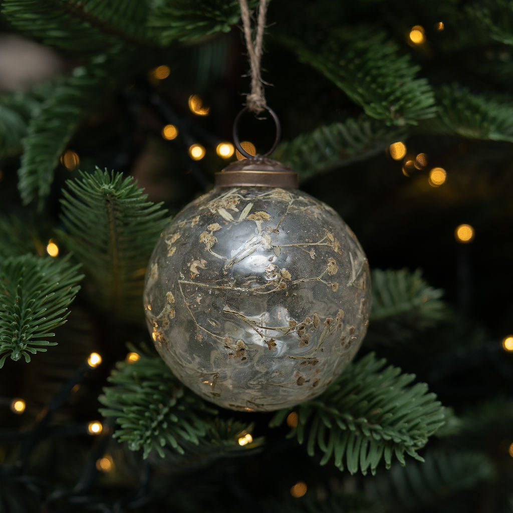 3" Spray Botanical Bauble