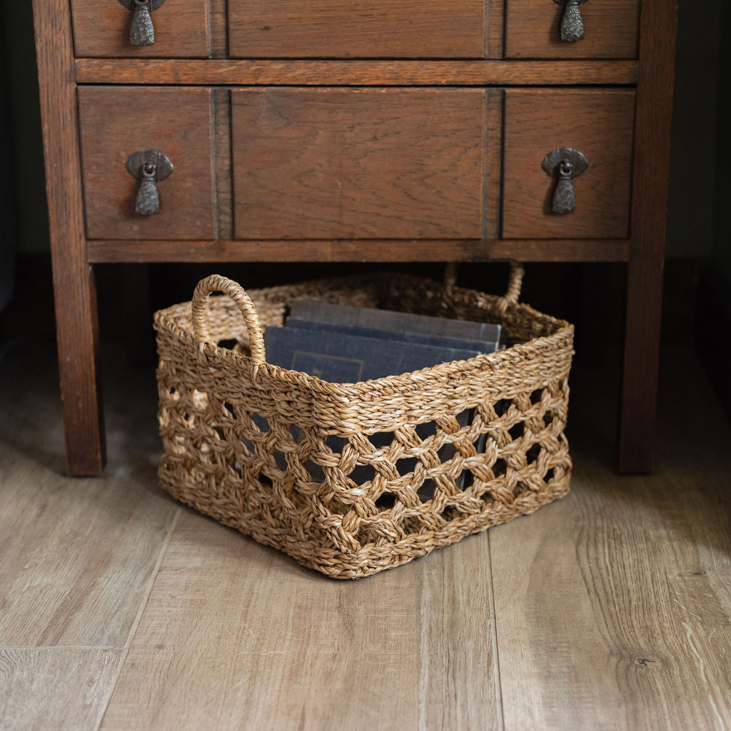 Jamuna Seagrass Storage Basket