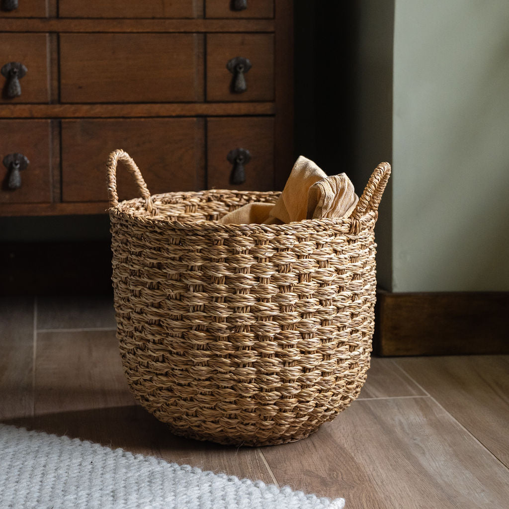 Banar Seagrass Round Basket